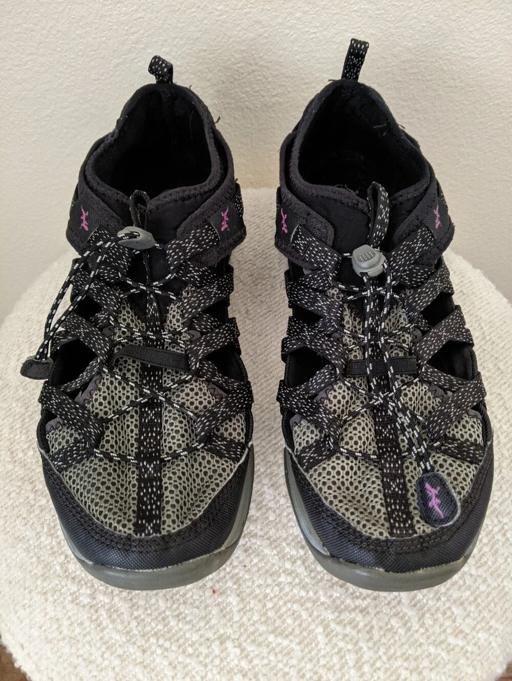 Chaco Outcross Evo 1 Water Trail Shoes Size 10 Black/Gray